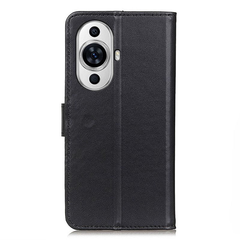Kuoret Huawei Nova 12s Yksinkertainen Keinonahka