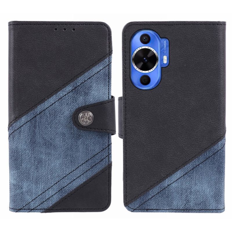 Nahkakotelo Huawei Nova 12s Kaksoisrakenne
