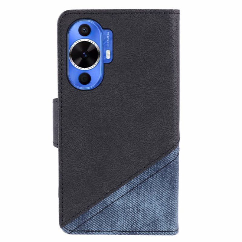 Nahkakotelo Huawei Nova 12s Kaksoisrakenne