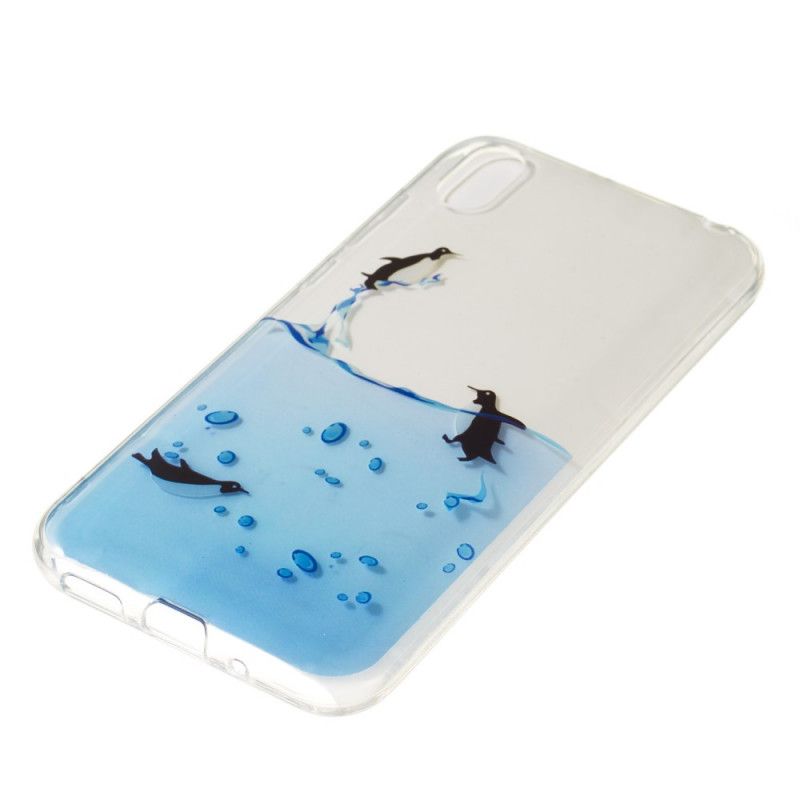 Kuori Huawei Y5 2019 Läpinäkyvä Pingviinipeli