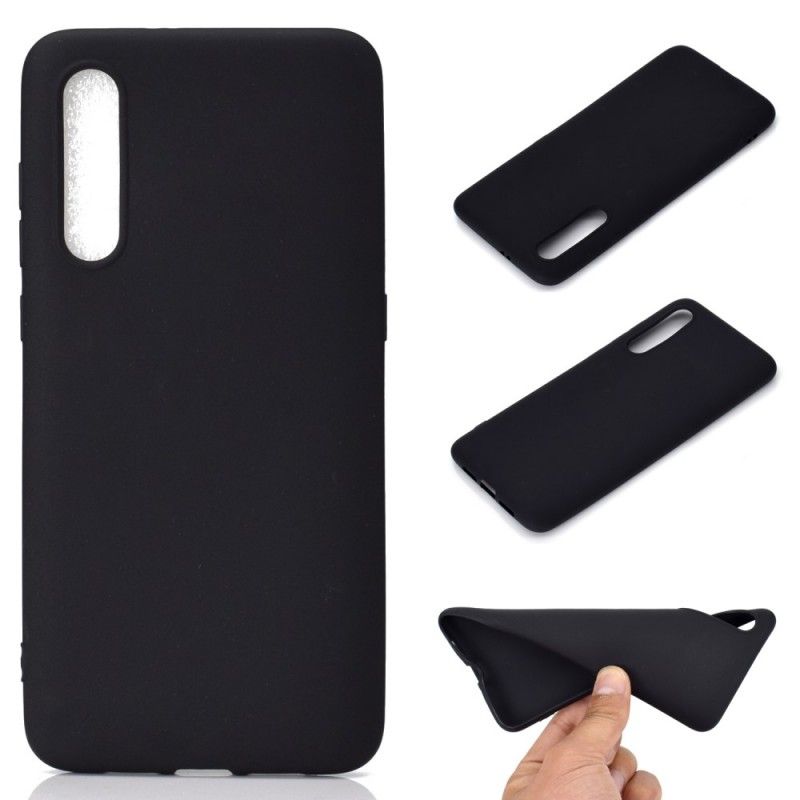 Kuori Xiaomi Mi 9 Valkoinen Musta Silikoni