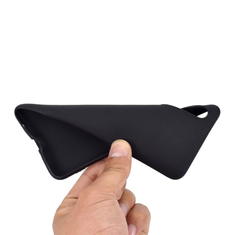 Kuori Xiaomi Mi 9 Valkoinen Musta Silikoni
