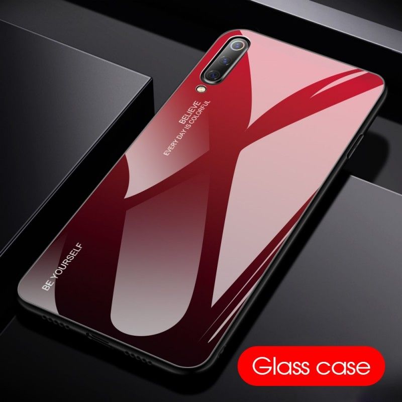Kuori Xiaomi Mi 9 Vihreä Punainen Galvanoitu Väri Suojakuori