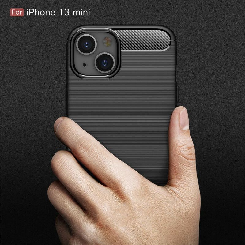 Kuori Case iPhone 13 Mini Puhelinkuoret Harjattua Hiilikuitua