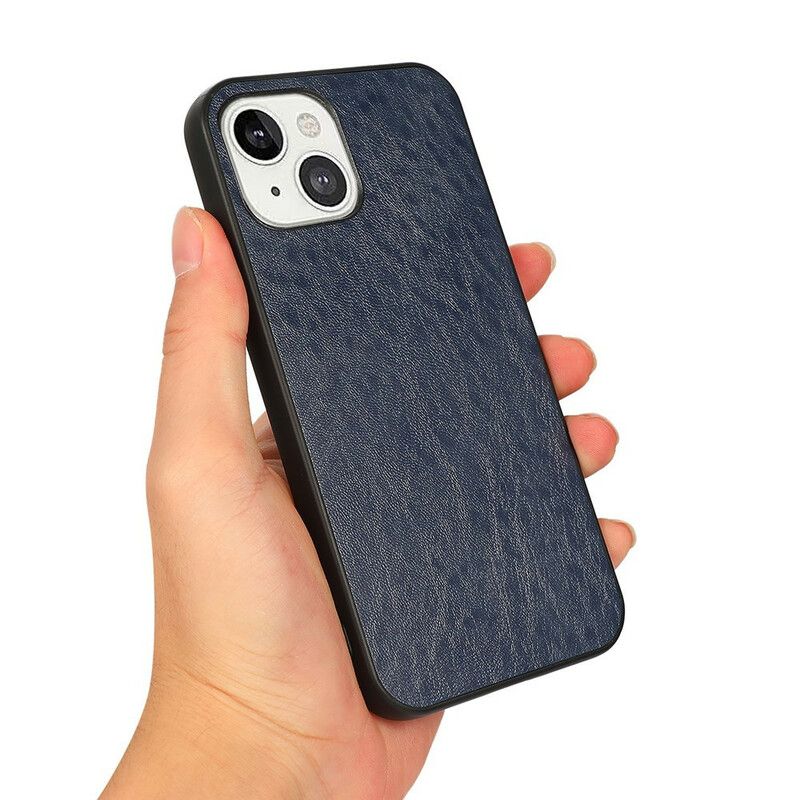 Kuori iPhone 13 Mini Elegance Leather Effect Suojakuori