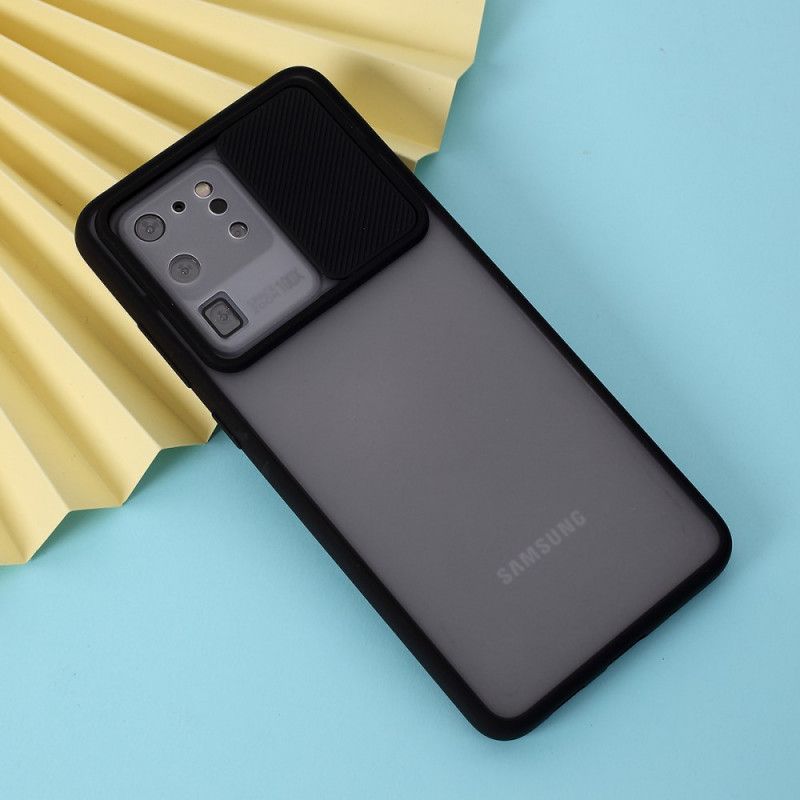 Case Kuoret Samsung Galaxy S20 Ultra Punainen Musta Puhelinkuoret Hybridi Suojaa Valokuvamoduulia