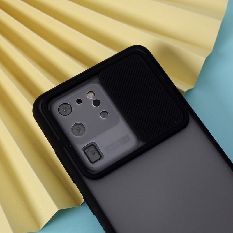 Case Kuoret Samsung Galaxy S20 Ultra Punainen Musta Puhelinkuoret Hybridi Suojaa Valokuvamoduulia