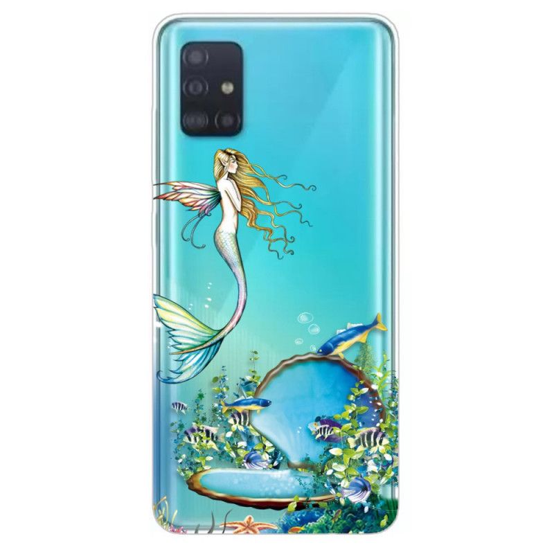 Kuori Samsung Galaxy A71 Sininen Sireeni Suojakuori