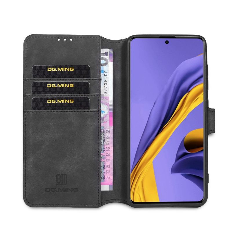 Suojakuori Samsung Galaxy A71 Harmaa Musta Retro Dg. Vaimennus
