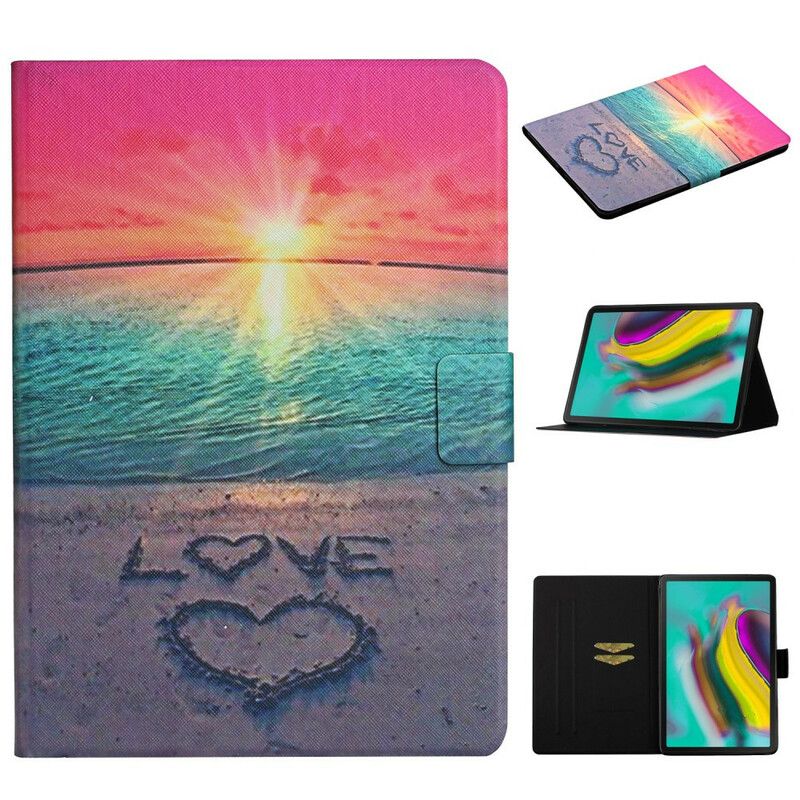 Kotelot Samsung Galaxy Tab A7 Lite Puhelinkuoret Sunset Love