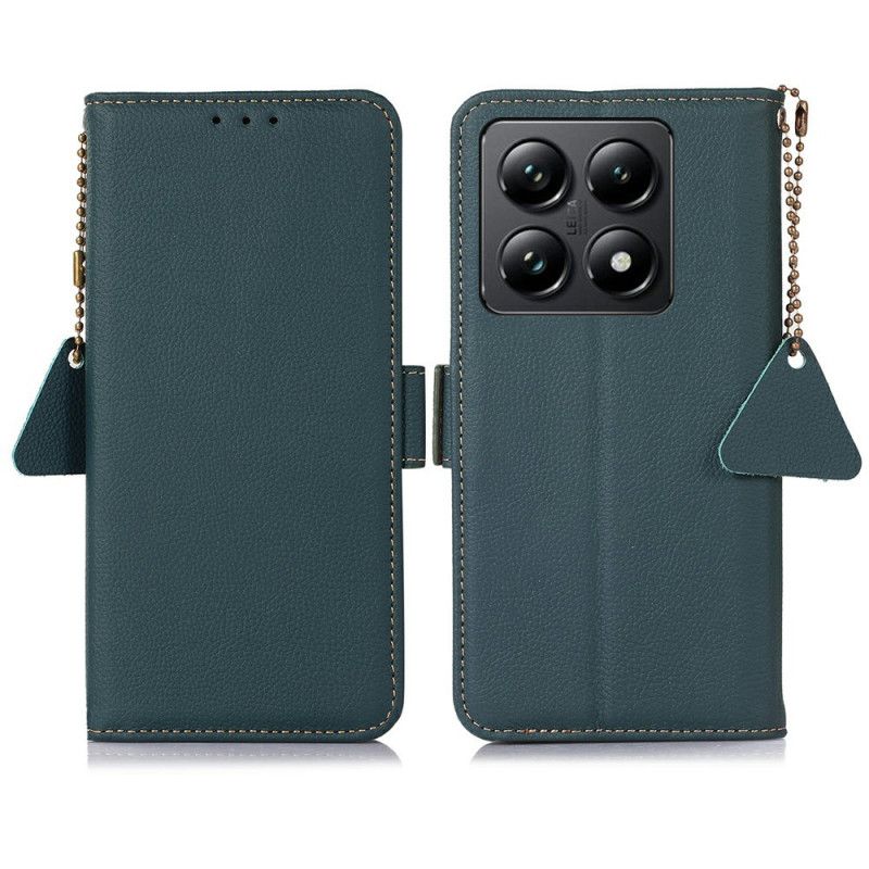 Kuoret Xiaomi 14t Pro Nahkainen Rfid-esto