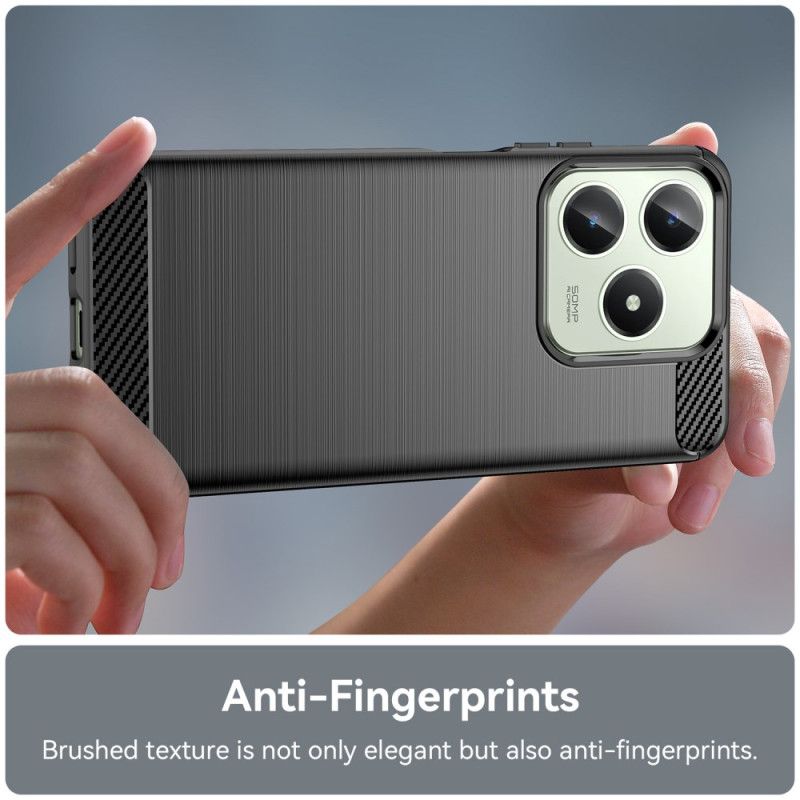 Kuori Realme C61 Harjattu Hiilikuitu