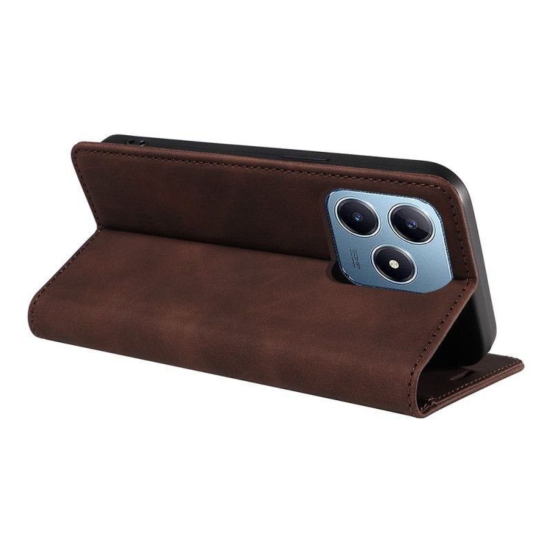 Nahkakotelo Realme C61 Betopnice Rfid-esto Suojakuori