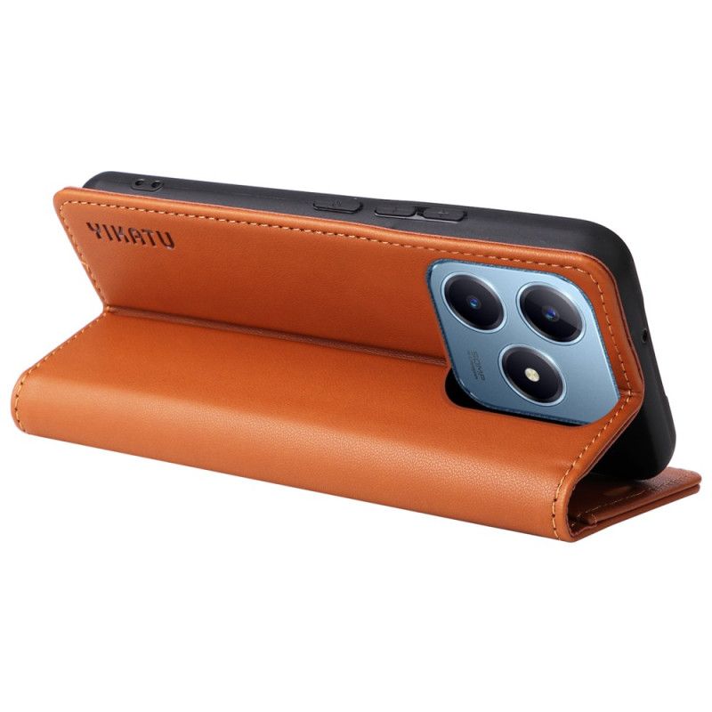 Nahkakotelo Realme C61 Puhelinkuoret Yikatu