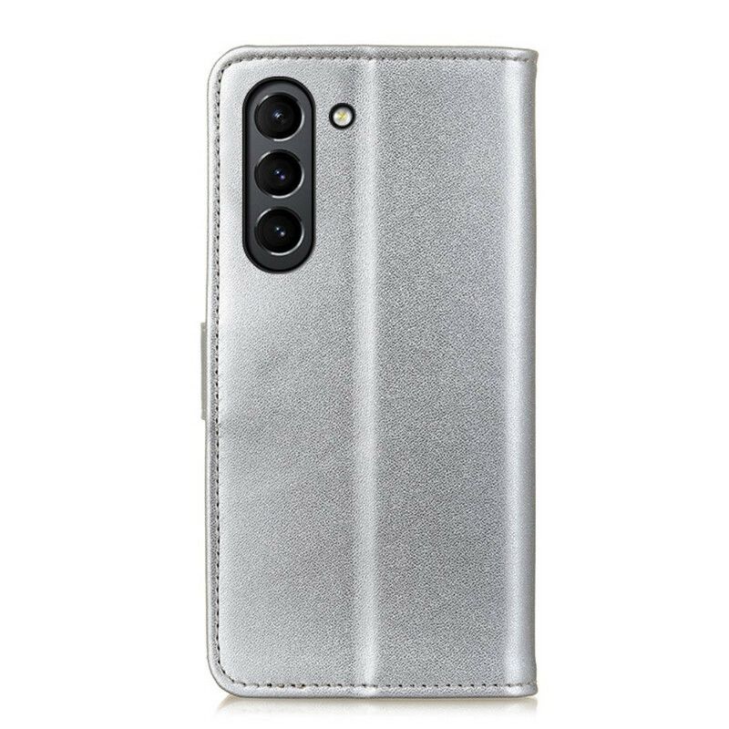 Flip Kotelot Samsung Galaxy S21 Fe Pelkkä Keinonahka