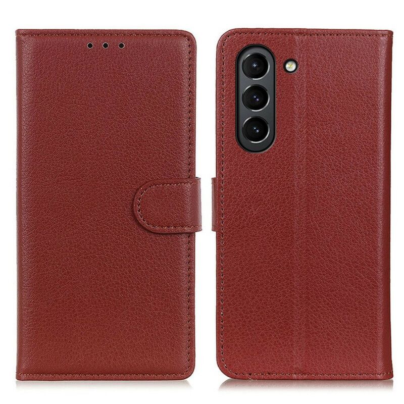 Flip Kotelot Samsung Galaxy S21 Fe Perinteinen Keinonahka
