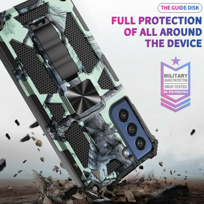 Kuori Case Samsung Galaxy S21 Fe Puhelinkuoret Naamiointi Irrotettava Tuki