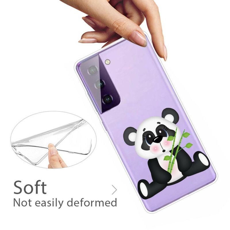 Kuori Case Samsung Galaxy S21 Fe Puhelinkuoret Surullinen Panda