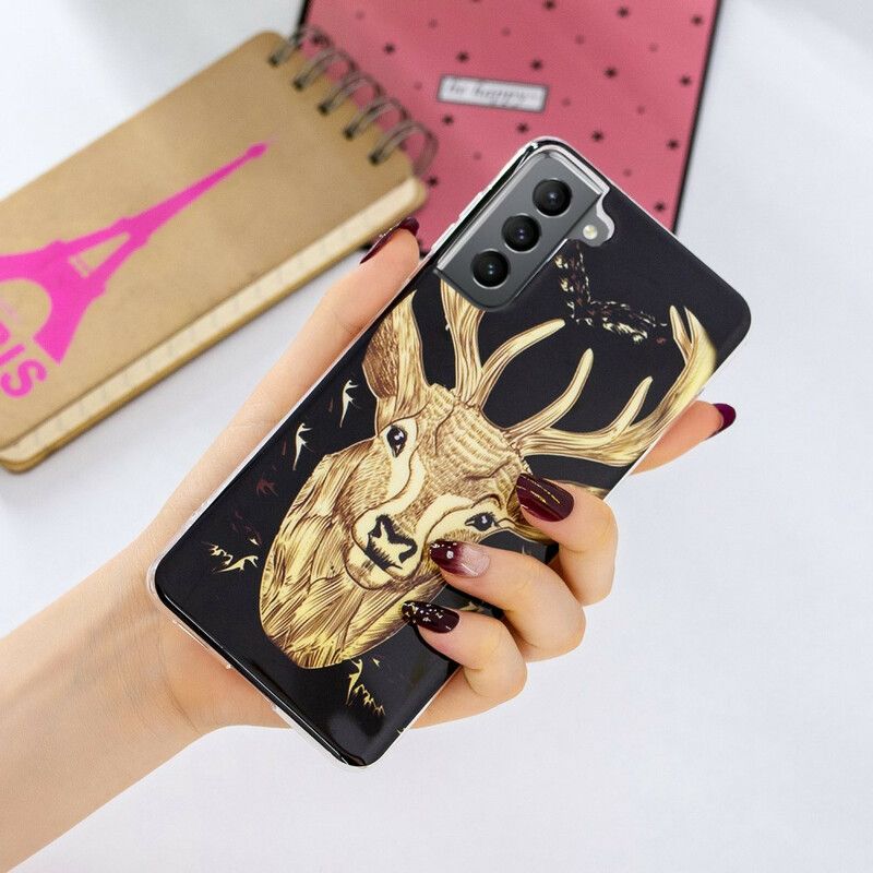 Kuori Samsung Galaxy S21 Fe Majestic Fluorescent Stag