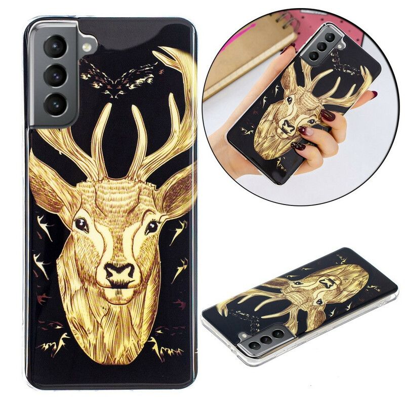 Kuori Samsung Galaxy S21 Fe Majestic Fluorescent Stag