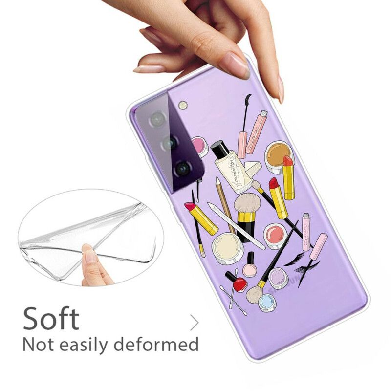 Kuori Samsung Galaxy S21 Fe Meikkitoppi Suojakuori