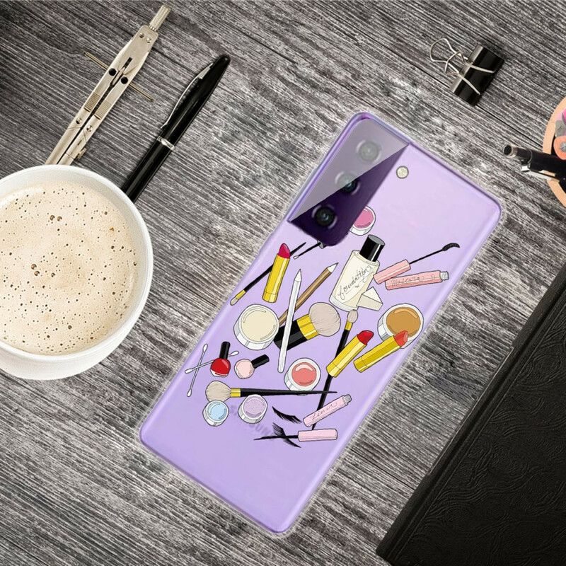 Kuori Samsung Galaxy S21 Fe Meikkitoppi Suojakuori