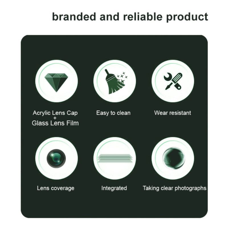 Karkaistusta Lasista Valmistettu Linssinsuoja Xiaomi Redmi Note 14s (musta Versio)