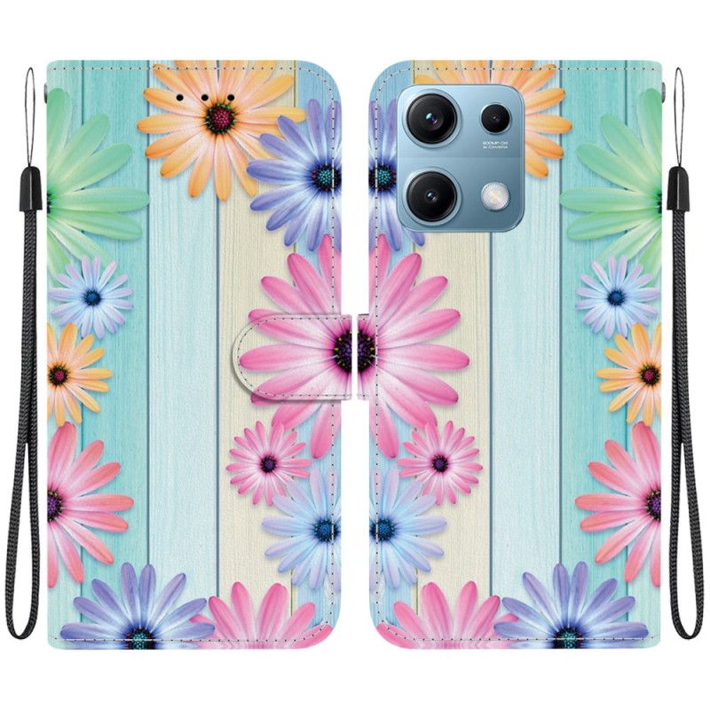 Kotelot Xiaomi Redmi Note 14s Auringonkukkakuvio