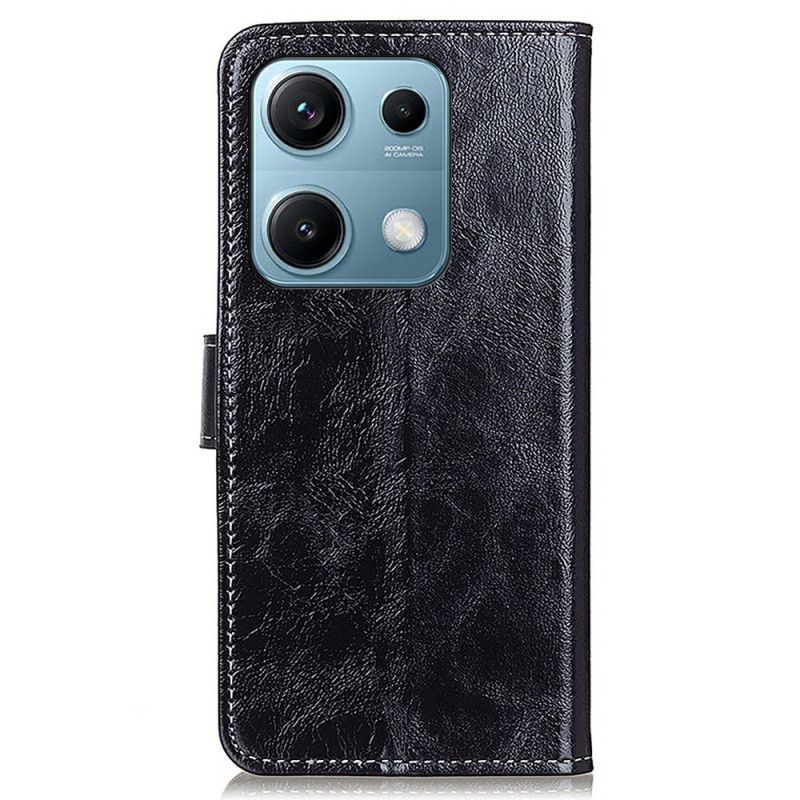 Kotelot Xiaomi Redmi Note 14s Kiiltävä Tekonahka Suojakuori