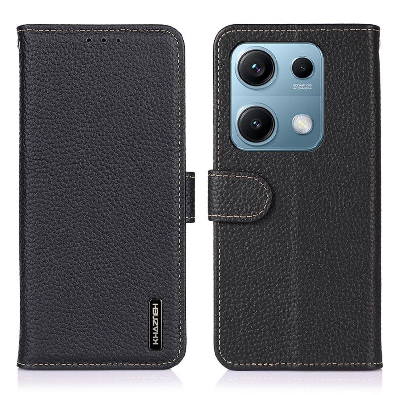 Nahkakotelo Xiaomi Redmi Note 14s Klassinen Khazneh-nahka