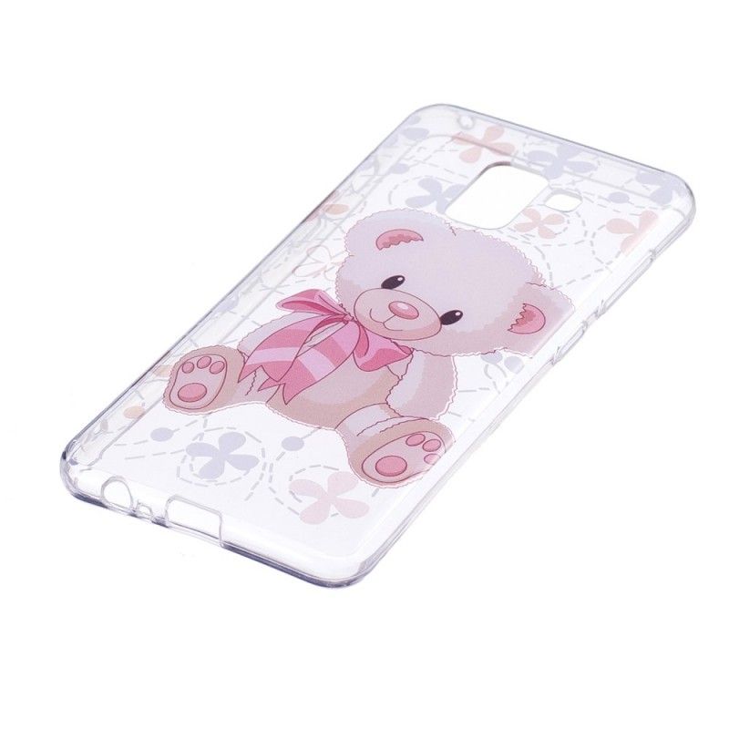 Case Kuoret Samsung Galaxy A8 Puhelinkuoret Söpö Nallekarhu