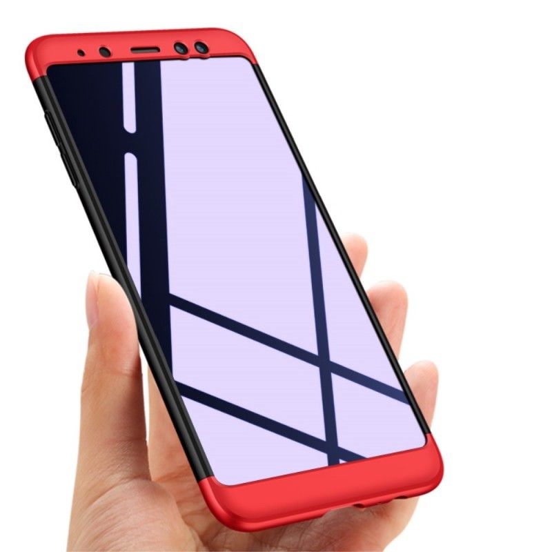Case Kuoret Samsung Galaxy A8 Punainen Musta Puhelinkuoret Irrotettava Gkk