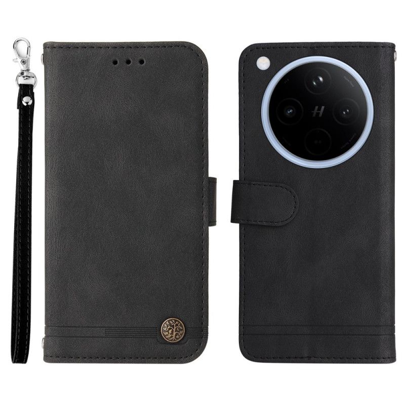 Kotelot Oppo Find X8 Klassinen Vintage-hihna Suojakuori