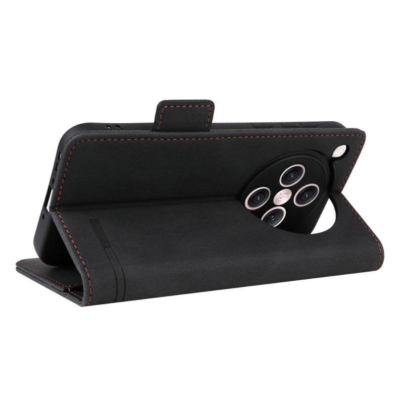 Kotelot Oppo Find X8 Vintage-mokkanahkaefekti