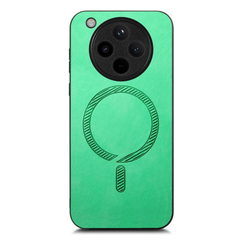 Kuori Oppo Find X8 Magsafe-yhteensopiva Nahkaefekti