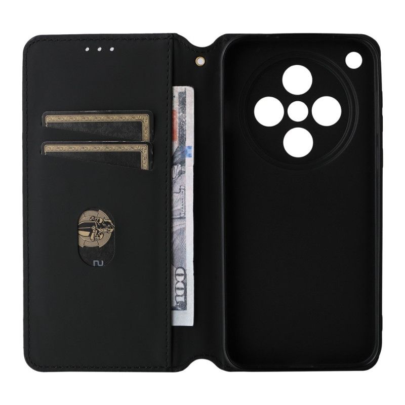 Nahkakotelo Oppo Find X8 3d-timantit