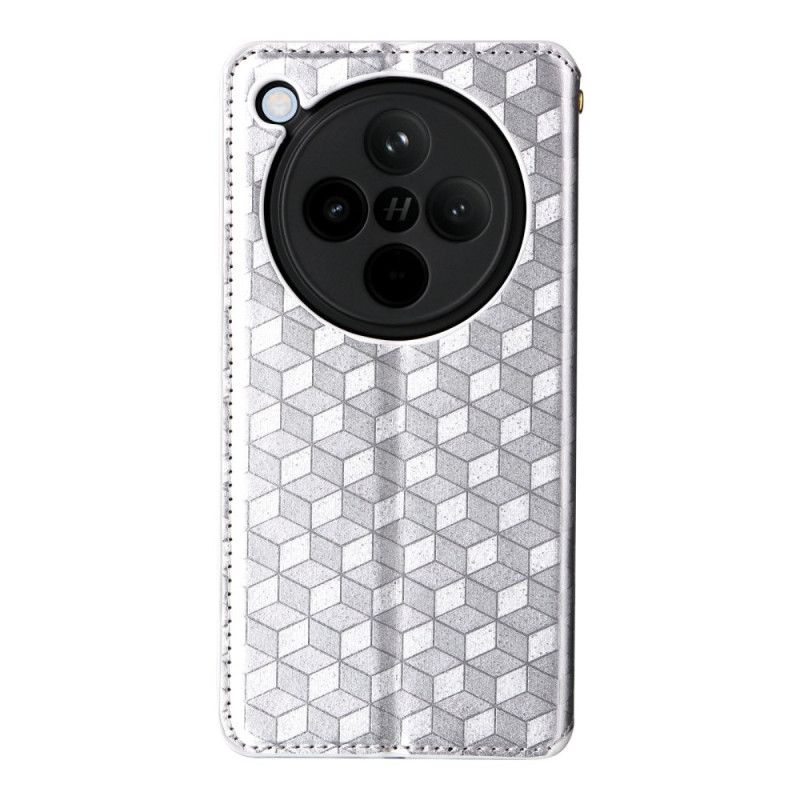 Nahkakotelo Oppo Find X8 3d-timantit