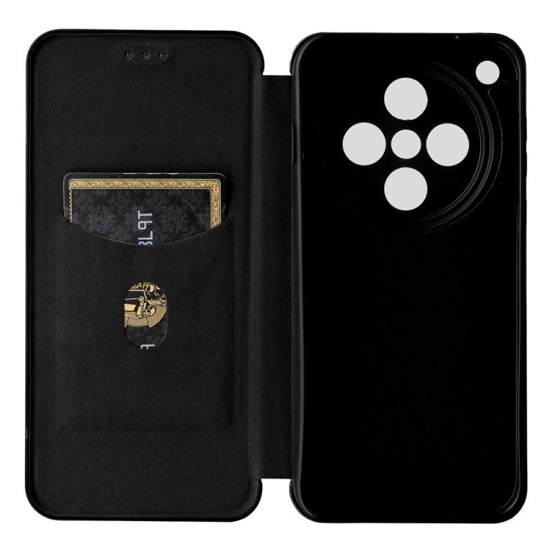 Nahkakotelo Oppo Find X8 Hiilikuitu