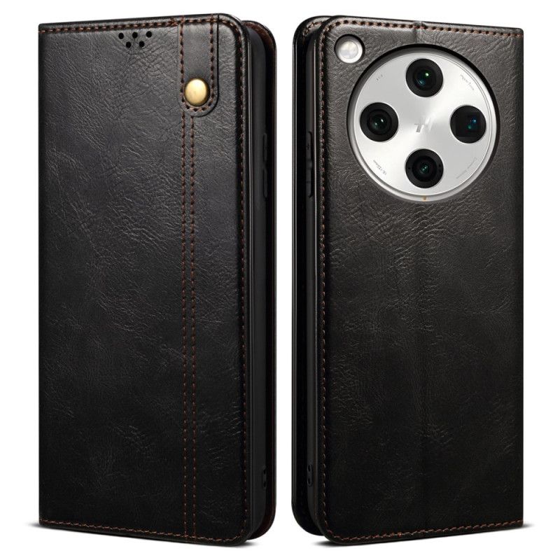 Nahkakotelo Oppo Find X8 Vahattu Keinonahka