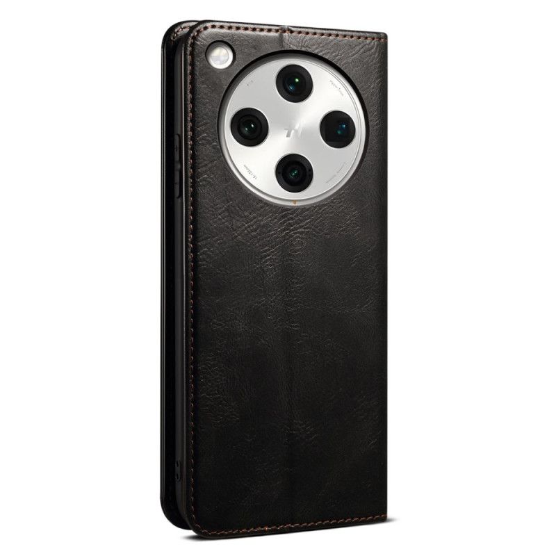 Nahkakotelo Oppo Find X8 Vahattu Keinonahka