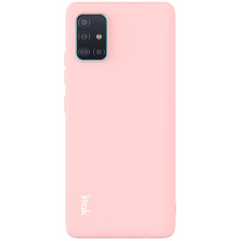 Case Kuoret Samsung Galaxy A51 5G Punainen Musta Puhelinkuoret Imak Uc-2 -Sarjan Värit