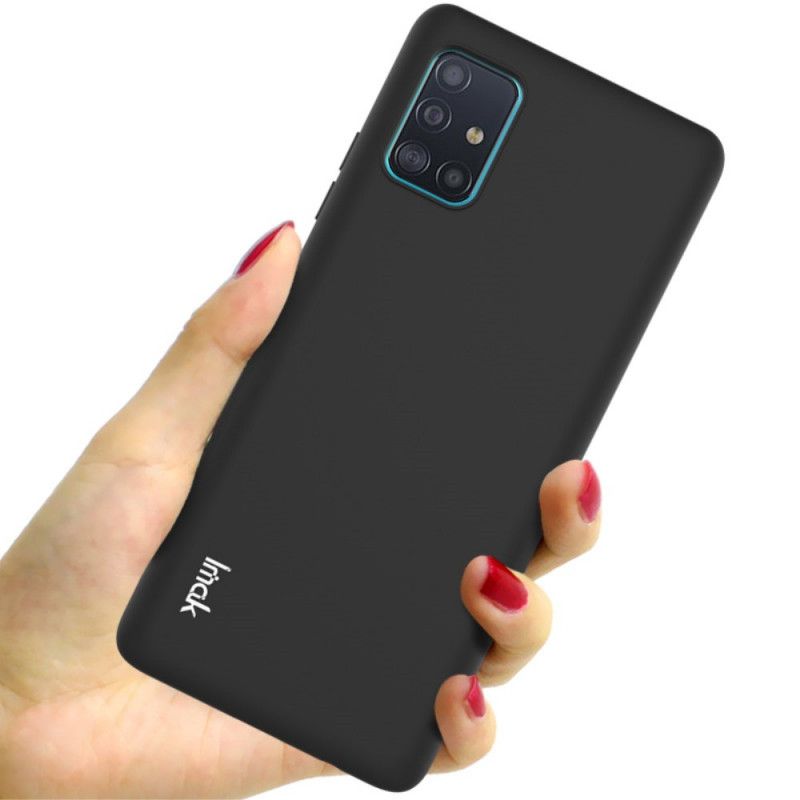 Case Kuoret Samsung Galaxy A51 5G Punainen Musta Puhelinkuoret Imak Uc-2 -Sarjan Värit