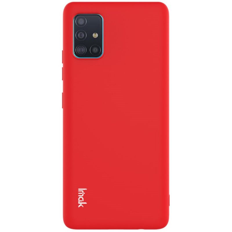 Case Kuoret Samsung Galaxy A51 5G Punainen Musta Puhelinkuoret Imak Uc-2 -Sarjan Värit