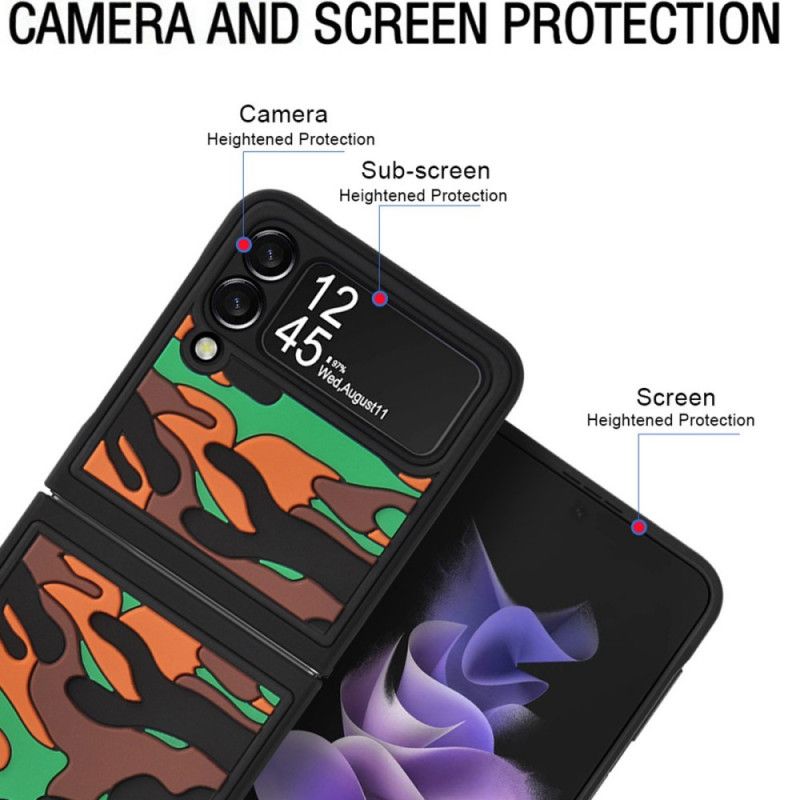 Kuori Case Samsung Galaxy Z Flip 3 5g Puhelinkuoret Naamiointi