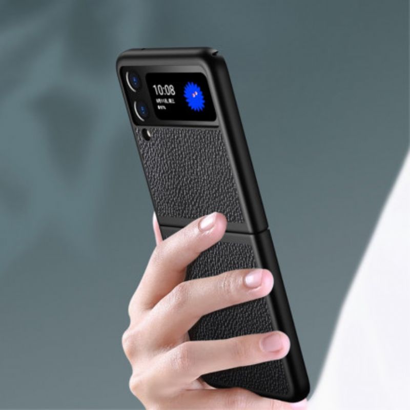 Kuori Case Samsung Galaxy Z Flip 3 5g Puhelinkuoret Style Leather Design