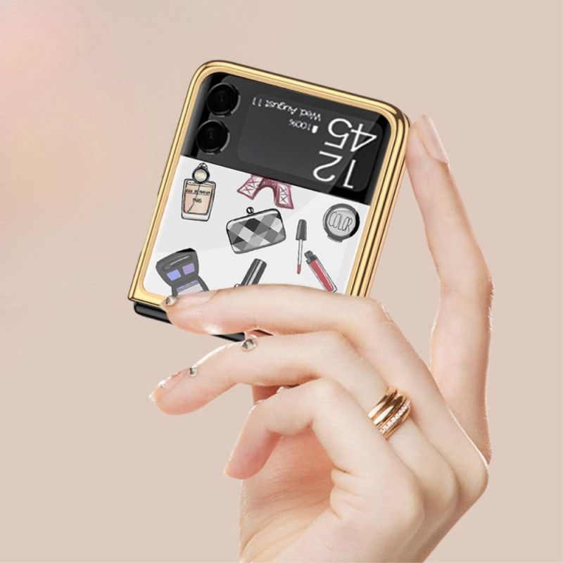 Kuori Samsung Galaxy Z Flip 3 5g Tempered Glass Gkk Makeup