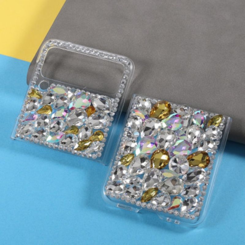 Kuori Samsung Galaxy Z Flip 3 5g Värilliset Jalokivet