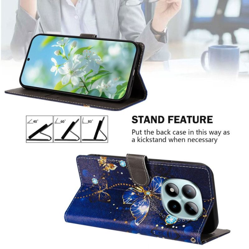 Kotelot Xiaomi Redmi Note 15 Pro Plus 5g Arvokkaita Perhosia