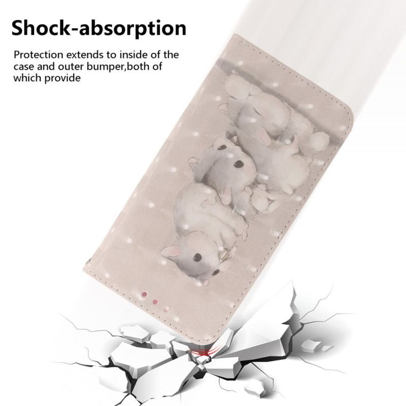 Kotelot Xiaomi Redmi Note 15 Pro Plus 5g Kasa Hamsterit Hihnalla Suojakuori