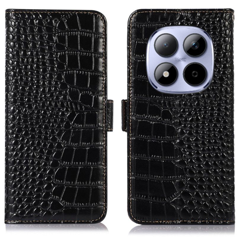 Kotelot Xiaomi Redmi Note 15 Pro Plus 5g Krokotiilinkuvioinen Nahka